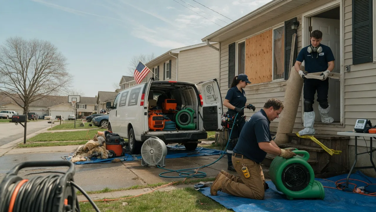 Water Damage Restoration in La Plata, MO near me
